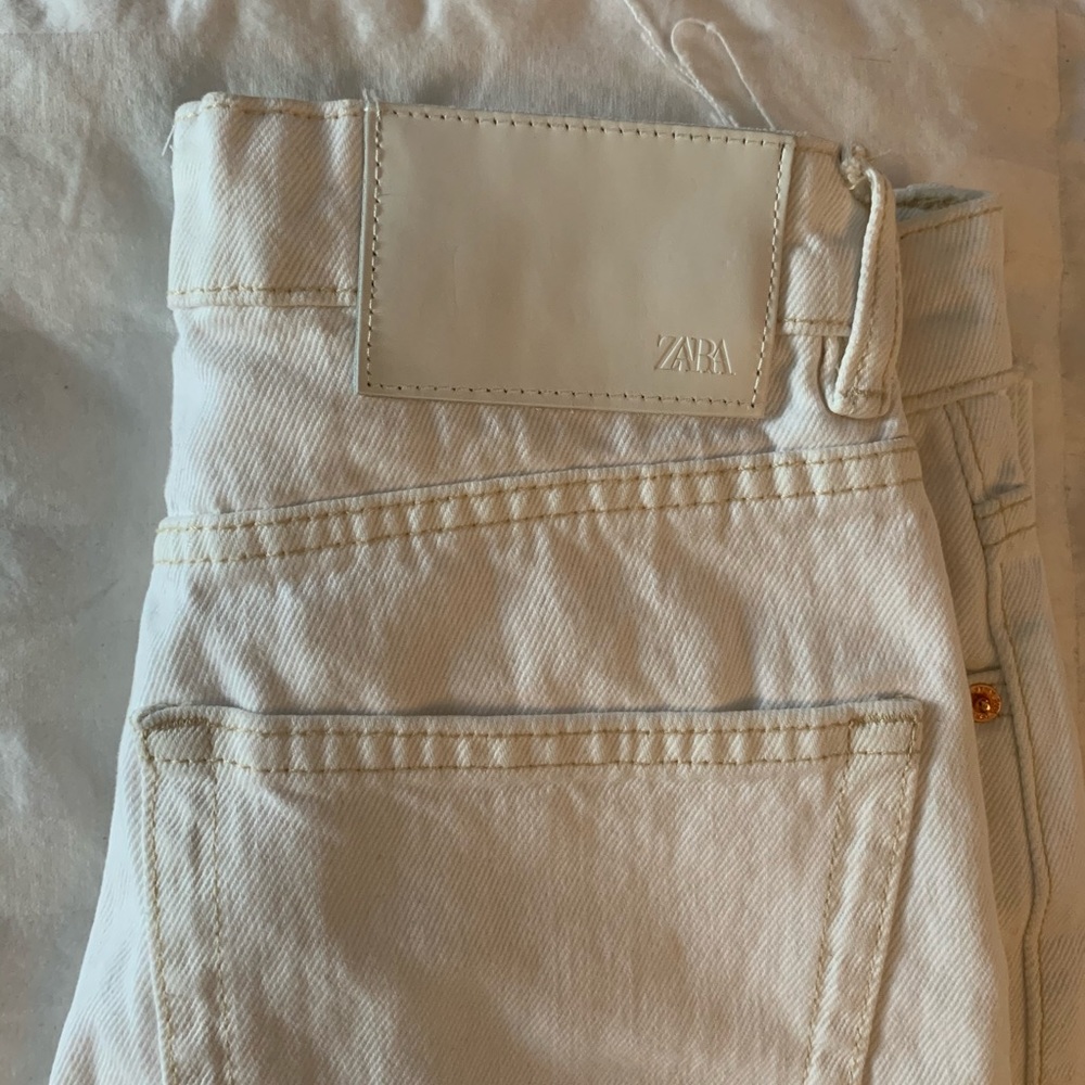 Zara White Jeans
